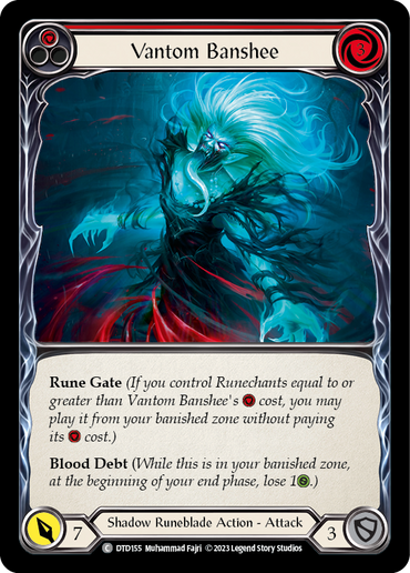 Vantom Banshee (Red) [DTD155] (Dusk Till Dawn)