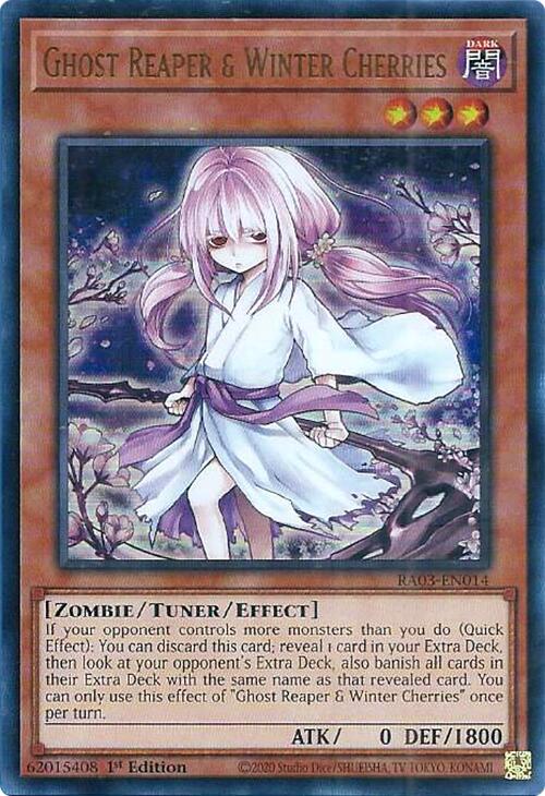 Ghost Reaper & Winter Cherries (UR) [RA03-EN014] Ultra Rare