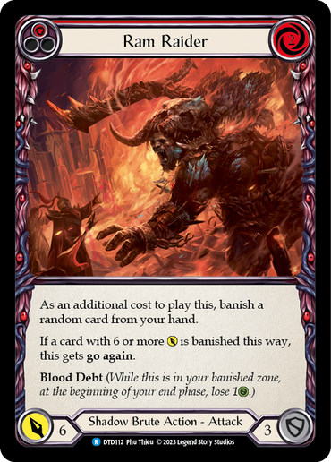 Ram Raider (Red) [DTD112] (Dusk Till Dawn)  Rainbow Foil