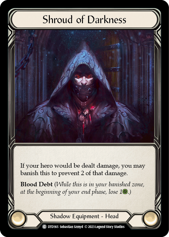 Shroud of Darkness [DTD165] (Dusk Till Dawn)  Cold Foil