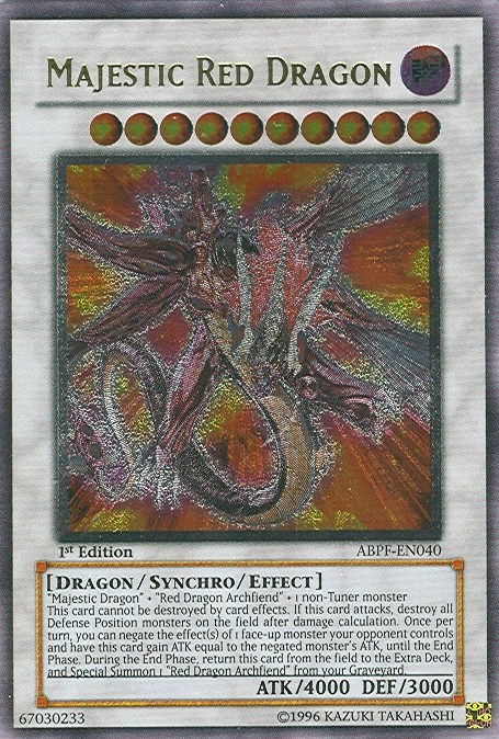 Majestic Red Dragon [ABPF-EN040] Ultimate Rare