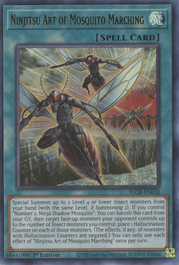 Ninjitsu Art of Mosquito Marching [BLCR-EN030] Ultra Rare