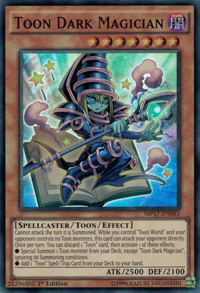 Toon Dark Magician [MP17-EN083] Super Rare