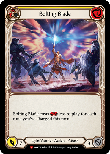 Bolting Blade [MON032] (Monarch)  1st Edition Normal