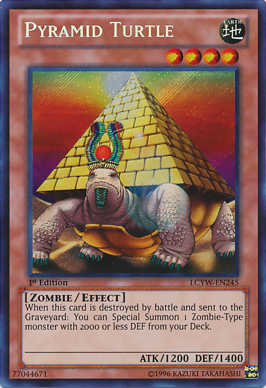 Pyramid Turtle [LCYW-EN245] Secret Rare