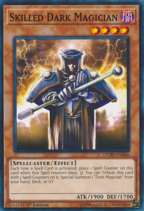 Skilled Dark Magician [LEDD-ENA06] Common