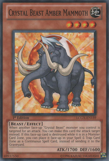 Crystal Beast Amber Mammoth [LCGX-EN159] Common