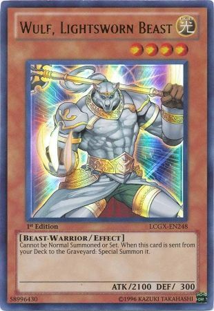 Wulf, Lightsworn Beast [LCGX-EN248] Ultra Rare