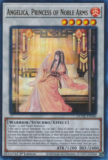 Angelica, Princess of Noble Arms [DUNE-EN040] Ultra Rare