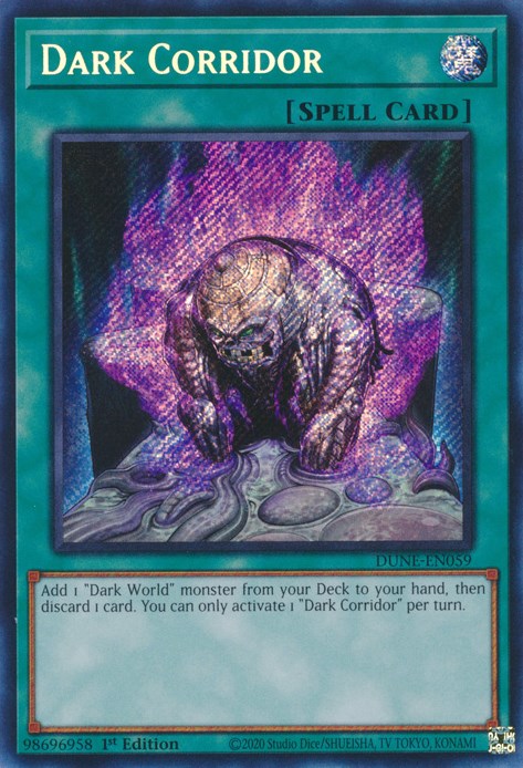 Dark Corridor [DUNE-EN059] Secret Rare