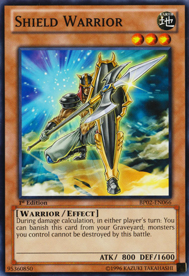 Shield Warrior [BP02-EN066] Mosaic Rare