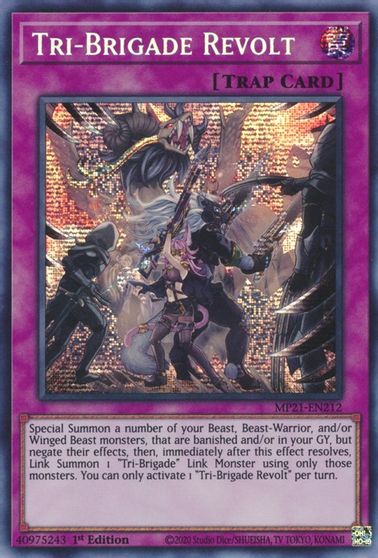 Tri-Brigade Revolt [MP21-EN212] Prismatic Secret Rare