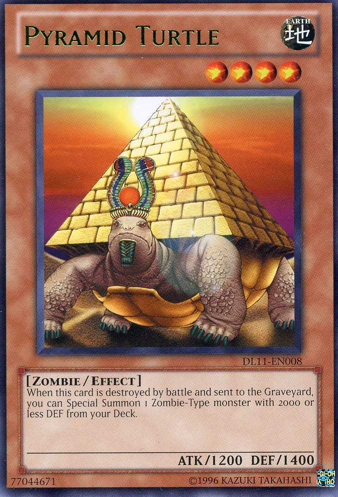 Pyramid Turtle (Green) [DL11-EN008] Rare