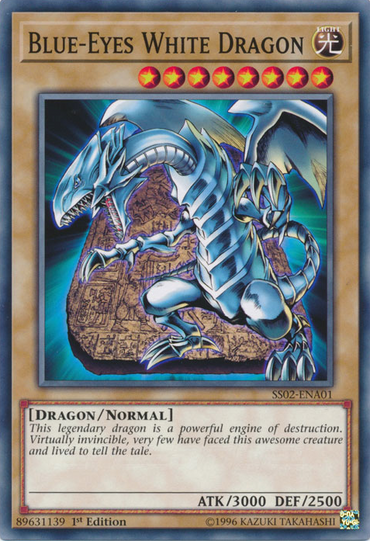 Blue-Eyes White Dragon [SS02-ENA01] Common