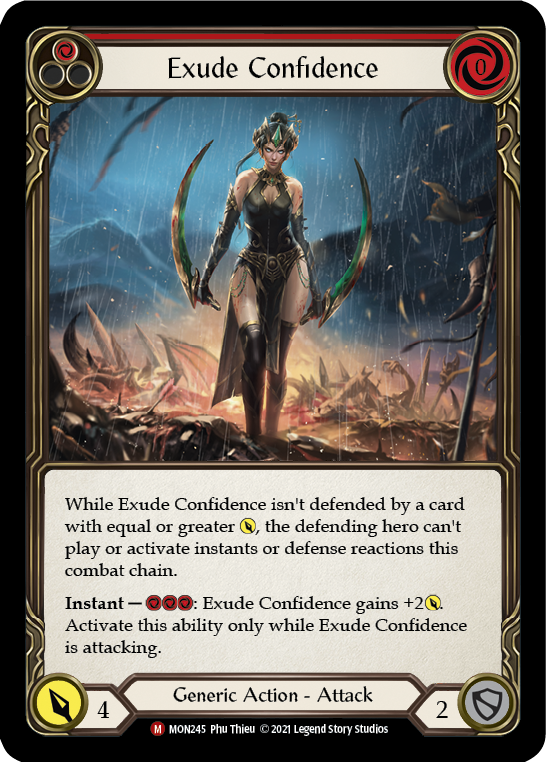 Exude Confidence [MON245] (Monarch)  1st Edition Normal