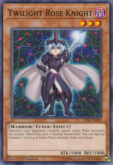 Twilight Rose Knight [LED4-EN029] Common