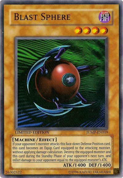 Blast Sphere [JUMP-EN019] Ultra Rare